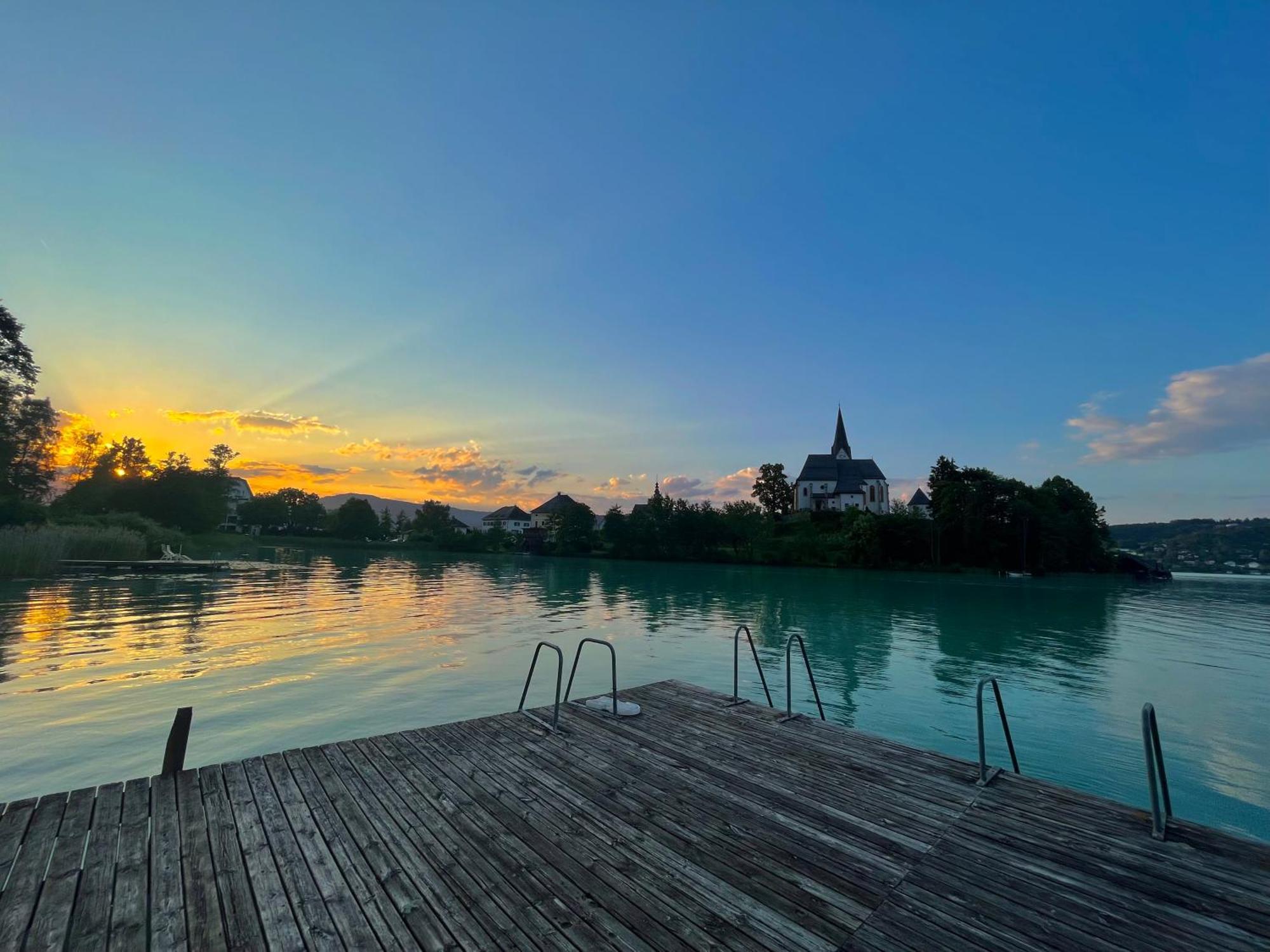 See-Residenz St. Anna - Mit Exklusivem Seezugang Maria Wörth Εξωτερικό φωτογραφία